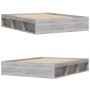 Estructura de cama Sonoma gris 140x200 cm de vidaXL, Camas y somieres - Ref: Foro24-3203864, Precio: 144,28 €, Descuento: %
