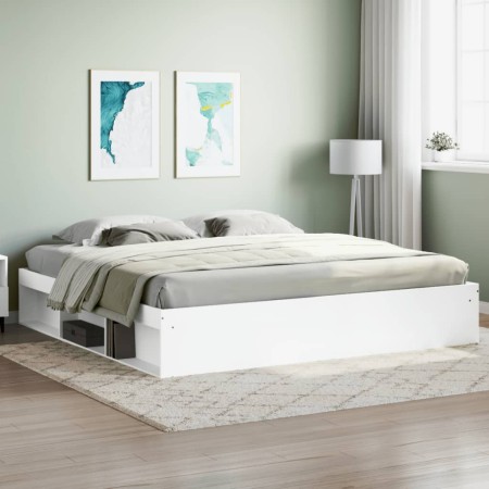 Estructura de cama blanca 200x200 cm | Foro24.es | Tu tienda online para hogar, jardín y más Foro24.es