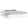 White bed frame 200x200 cm by vidaXL, Beds and slatted bases - Ref: Foro24-3203887, Price: 172,80 €, Discount: %