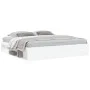 White bed frame 200x200 cm by vidaXL, Beds and slatted bases - Ref: Foro24-3203887, Price: 172,80 €, Discount: %