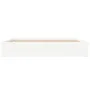 White bed frame 200x200 cm by vidaXL, Beds and slatted bases - Ref: Foro24-3203887, Price: 172,80 €, Discount: %