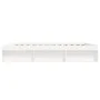 White bed frame 200x200 cm by vidaXL, Beds and slatted bases - Ref: Foro24-3203887, Price: 172,80 €, Discount: %