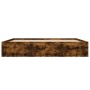 Smoked oak bed frame 200x200 cm by vidaXL, Beds and slatted bases - Ref: Foro24-3203891, Price: 183,25 €, Discount: %
