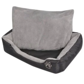 Dog bed with padded cushion Size L black by vidaXL, Beds for dogs - Ref: Foro24-170421, Price: 38,64 €, Discount: %