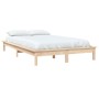 Solid pine wood bed frame 180x200 cm by vidaXL, Beds and slatted bases - Ref: Foro24-820556, Price: 136,83 €, Discount: %