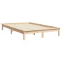 Solid pine wood bed frame 180x200 cm by vidaXL, Beds and slatted bases - Ref: Foro24-820556, Price: 136,83 €, Discount: %