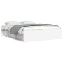 Estructura de cama blanca 160x200 cm de vidaXL, Camas y somieres - Ref: Foro24-3203873, Precio: 171,36 €, Descuento: %
