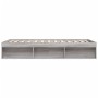 Estructura de cama Sonoma gris 160x200 cm de vidaXL, Camas y somieres - Ref: Foro24-3203878, Precio: 155,50 €