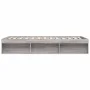 Gray Sonoma bed frame 160x200 cm by vidaXL, Beds and slatted bases - Ref: Foro24-3203878, Price: 153,46 €, Discount: %