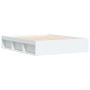 Weißer Bettrahmen 140x190 cm von vidaXL, Betten und Lattenroste - Ref: Foro24-3203901, Preis: 165,96 €, Rabatt: %