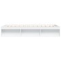 White bed frame 140x190 cm by vidaXL, Beds and slatted bases - Ref: Foro24-3203901, Price: 165,82 €, Discount: %