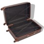 Juego de maletas rígidas 4 unidades café de vidaXL, Maletas - Ref: Foro24-91194, Precio: 146,23 €, Descuento: %