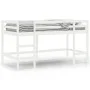 Cama alta de niños escalera madera maciza pino blanco 90x200 cm de vidaXL, Camas y somieres - Ref: Foro24-835899, Precio: 194...