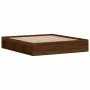 Oak brown bed frame 180x200 cm by vidaXL, Beds and slatted bases - Ref: Foro24-3203886, Price: 158,84 €, Discount: %