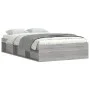 Estructura de cama gris Sonoma 120x190 cm de vidaXL, Camas y somieres - Ref: Foro24-3203899, Precio: 163,08 €, Descuento: %