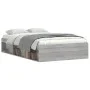 Sonoma gray bed frame 120x190 cm by vidaXL, Beds and slatted bases - Ref: Foro24-3203899, Price: 165,58 €, Discount: %