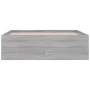 Sonoma gray bed frame 120x190 cm by vidaXL, Beds and slatted bases - Ref: Foro24-3203899, Price: 165,58 €, Discount: %