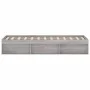 Sonoma gray bed frame 120x190 cm by vidaXL, Beds and slatted bases - Ref: Foro24-3203899, Price: 165,58 €, Discount: %