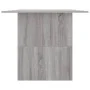 Mesa de comedor madera de ingeniería Sonoma gris 180x90x76 cm de vidaXL, Mesas de cocina y de comedor - Ref: Foro24-838193, P...