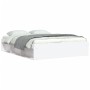 White bed frame 140x200 cm by vidaXL, Beds and slatted bases - Ref: Foro24-3203859, Price: 180,18 €, Discount: %