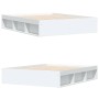 Weißer Bettrahmen 140x200 cm von vidaXL, Betten und Lattenroste - Ref: Foro24-3203859, Preis: 180,34 €, Rabatt: %