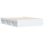 Weißer Bettrahmen 140x200 cm von vidaXL, Betten und Lattenroste - Ref: Foro24-3203859, Preis: 180,34 €, Rabatt: %