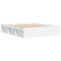 Weißer Bettrahmen 140x200 cm von vidaXL, Betten und Lattenroste - Ref: Foro24-3203859, Preis: 180,34 €, Rabatt: %