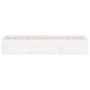 Estructura de cama blanca 120x200 cm de vidaXL, Camas y somieres - Ref: Foro24-3203852, Precio: 175,24 €, Descuento: %