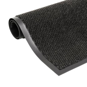 Rechteckige geknotete Eingangsmatte 40x60 cm schwarz von vidaXL, Fußmatten - Ref: Foro24-132703, Preis: 16,20 €, Rabatt: %