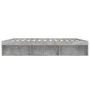 Betongrauer Bettrahmen 200x200 cm von vidaXL, Betten und Lattenroste - Ref: Foro24-3203890, Preis: 160,63 €, Rabatt: %