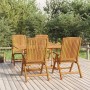 5-teiliges Garten-Essset aus massivem Teakholz von vidaXL, Gartensets - Ref: Foro24-3154917, Preis: 805,48 €, Rabatt: %