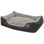 Cama para perro con cojín acolchado Talla M negra de vidaXL, Camas para perros - Ref: Foro24-170420, Precio: 24,81 €, Descuen...