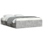 Betongrauer Bettrahmen 160x200 cm von vidaXL, Betten und Lattenroste - Ref: Foro24-3203876, Preis: 203,06 €, Rabatt: %