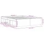 Sonomagrauer Bettrahmen 140x190 cm von vidaXL, Betten und Lattenroste - Ref: Foro24-3203906, Preis: 140,95 €, Rabatt: %