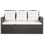 Set of 5-piece garden sofas and brown synthetic rattan cushions by vidaXL, Garden sets - Ref: Foro24-43973, Price: 841,80 €, ...