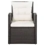Set aus 5-teiligen Gartensofas und Kissen, synthetisches Rattanbraun von vidaXL, Gartensets - Ref: Foro24-43973, Preis: 841,8...