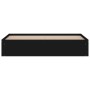 Estructura de cama negro 180x200 cm de vidaXL, Camas y somieres - Ref: Foro24-3203881, Precio: 204,89 €, Descuento: %