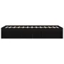Black bed frame 180x200 cm by vidaXL, Beds and slatted bases - Ref: Foro24-3203881, Price: 194,16 €, Discount: %
