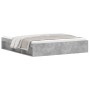 Concrete gray bed frame 180x200 cm by vidaXL, Beds and slatted bases - Ref: Foro24-3203883, Price: 193,33 €, Discount: %
