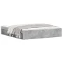 Concrete gray bed frame 180x200 cm by vidaXL, Beds and slatted bases - Ref: Foro24-3203883, Price: 187,01 €, Discount: %