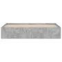 Concrete gray bed frame 180x200 cm by vidaXL, Beds and slatted bases - Ref: Foro24-3203883, Price: 187,01 €, Discount: %