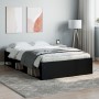 Black bed frame 120x190 cm by vidaXL, Beds and slatted bases - Ref: Foro24-3203895, Price: 141,61 €, Discount: %