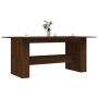 Esstisch aus eichenbraunem Holzwerkstoff, 180 x 90 x 76 cm von vidaXL, Küchen- und Esstische - Ref: Foro24-838194, Preis: 141...