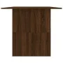 Oak brown engineered wood dining table 180x90x76 cm by vidaXL, Kitchen and dining tables - Ref: Foro24-838194, Price: 139,14 ...