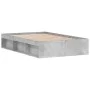 Concrete gray bed frame 120x200 cm by vidaXL, Beds and slatted bases - Ref: Foro24-3203855, Price: 176,07 €, Discount: %