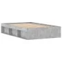 Concrete gray bed frame 120x200 cm by vidaXL, Beds and slatted bases - Ref: Foro24-3203855, Price: 176,07 €, Discount: %
