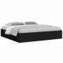 Estructura de cama negra 200x200 cm de vidaXL, Camas y somieres - Ref: Foro24-3203888, Precio: 199,52 €, Descuento: %