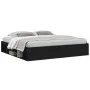 Estructura de cama negra 200x200 cm de vidaXL, Camas y somieres - Ref: Foro24-3203888, Precio: 199,52 €, Descuento: %