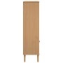 SENJA Regal Rattanoptik braunes Kiefernholz 90x35x130 cm von vidaXL, Bücherregale und Regale - Ref: Foro24-358061, Preis: 106...