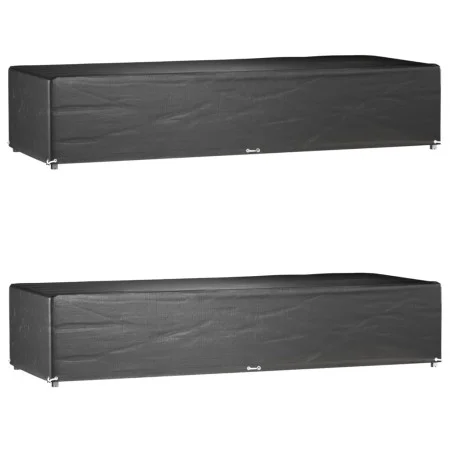 Liegebezüge 2 Stück 12 Ösen Polyethylen 205x75x40 cm von vidaXL, Abdeckungen für Gartenmöbel - Ref: Foro24-3155393, Preis: 23...